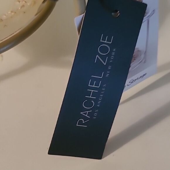 Rachel Zoe Gold and Cream Tiered Jewelry Storage - Picture 6 of 9